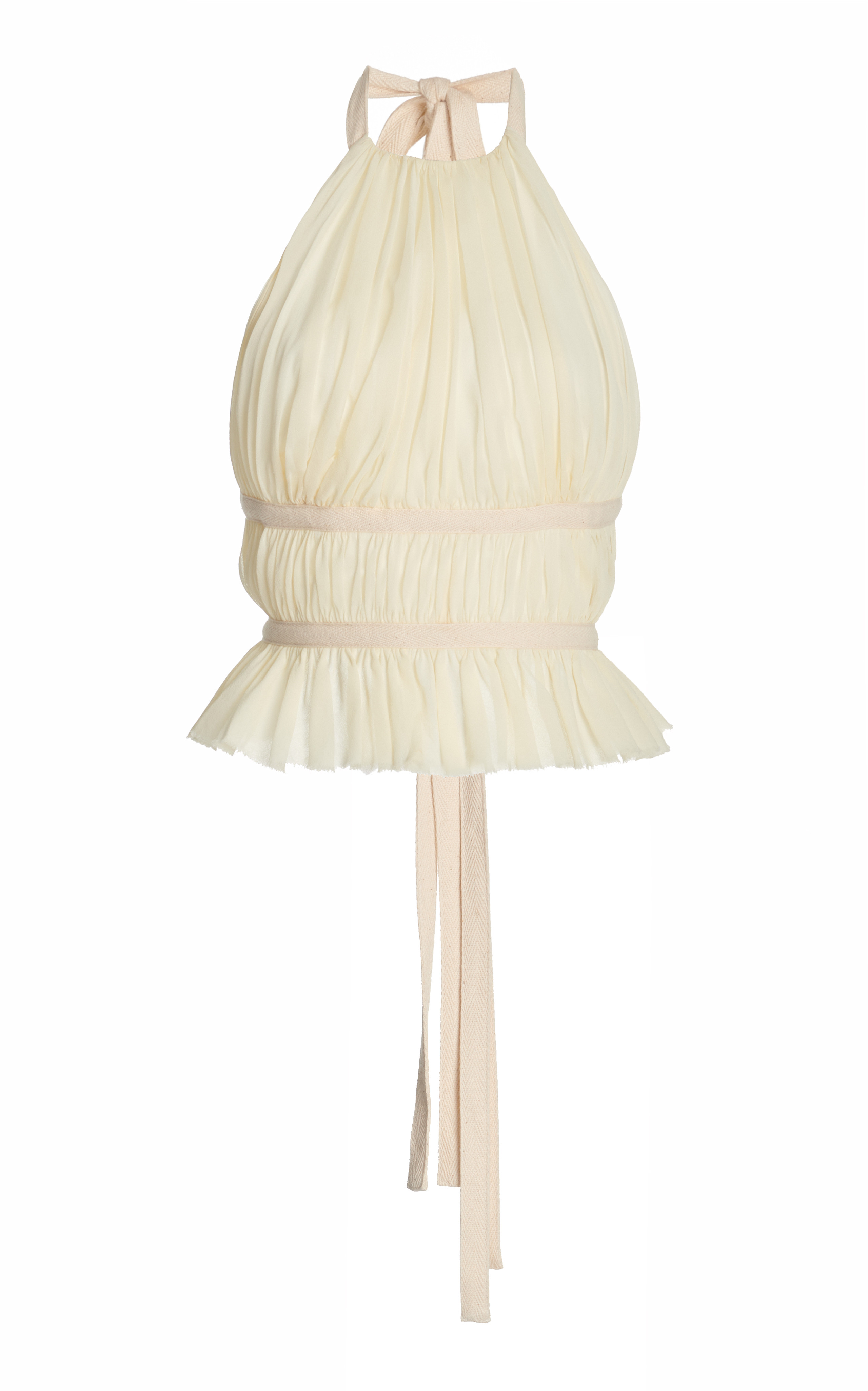 Exclusive Silk-Chiffon Wrap Top | Moda Operandi (Global)