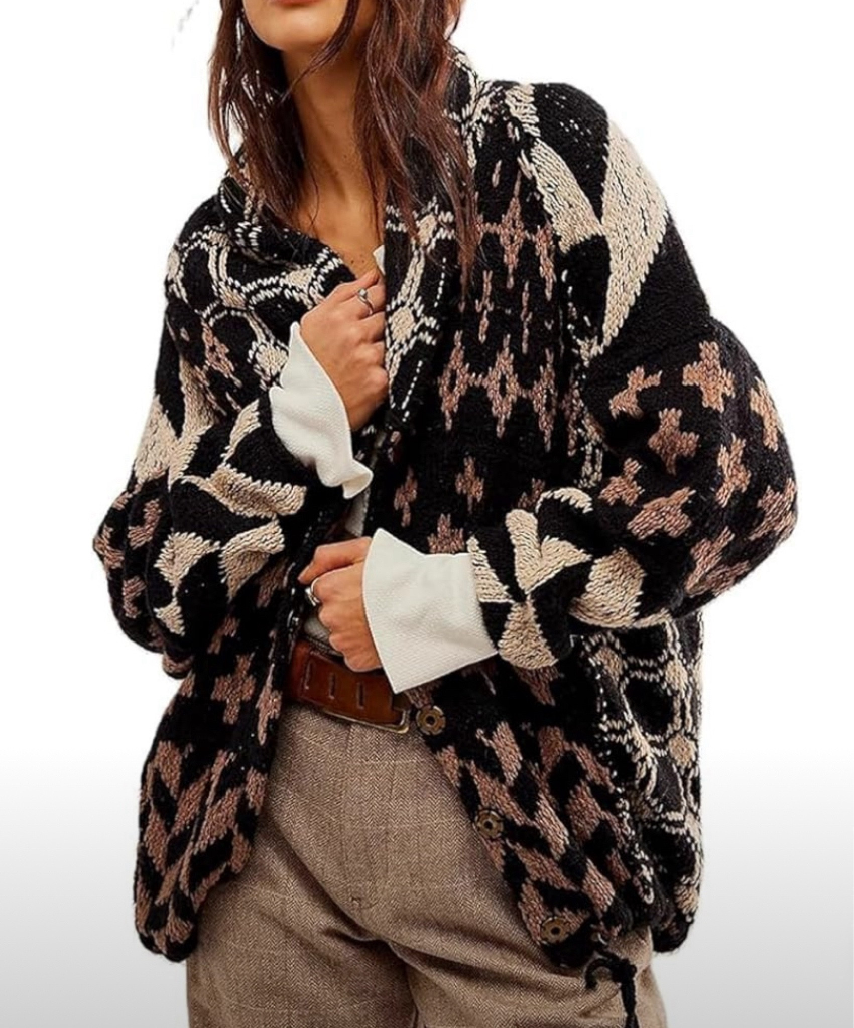 I have the FO cardigan this is based on and love it - the dupe is really well priced so worth checking out. Layers over any neutral base!

#LTKFindsUnder50