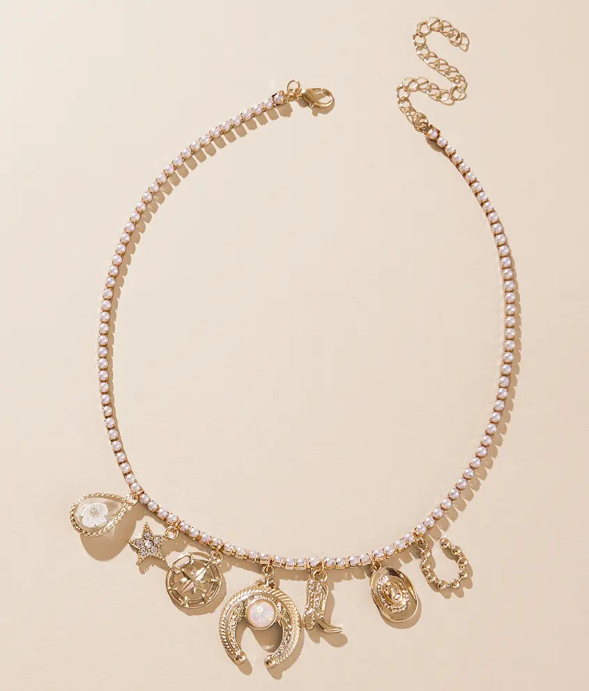 Glitz Western Charm Necklace | Buckle