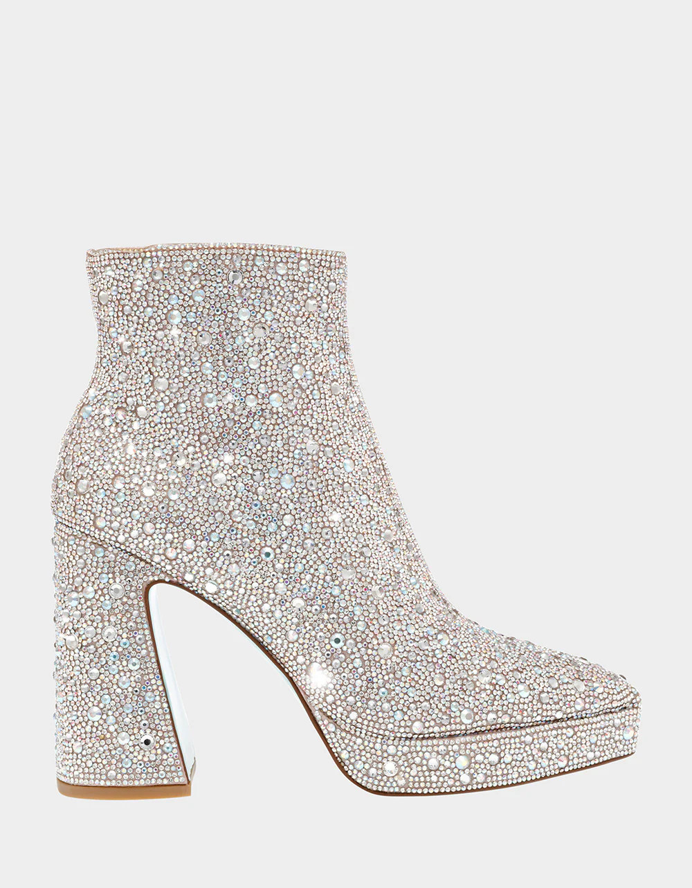 DELLA RHINESTONES Booties | Sparkly Platform Booties | Betsey Johnson