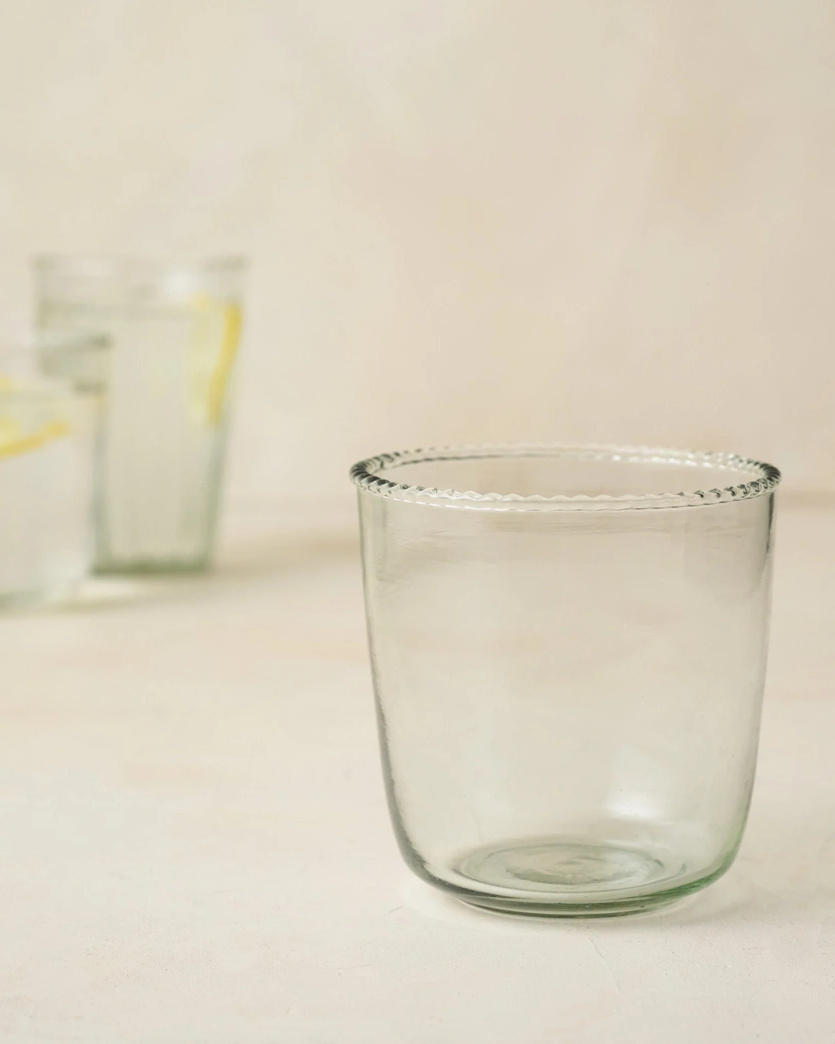 Elizabeth Bottle Cut Glass Tumbler | Magnolia