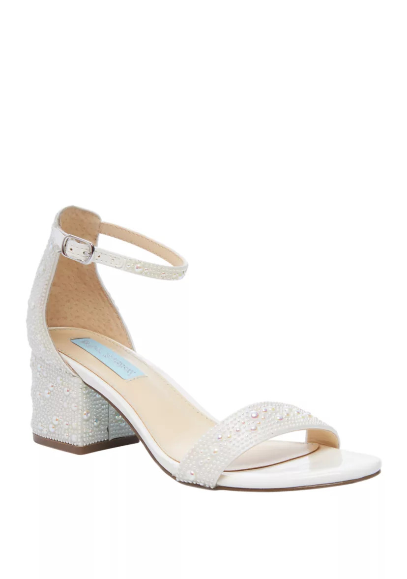 Mari Chunky Heel Sandals | Belk