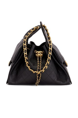 Chanel Caviar Small 25 Hobo Bag in Black | FWRD 