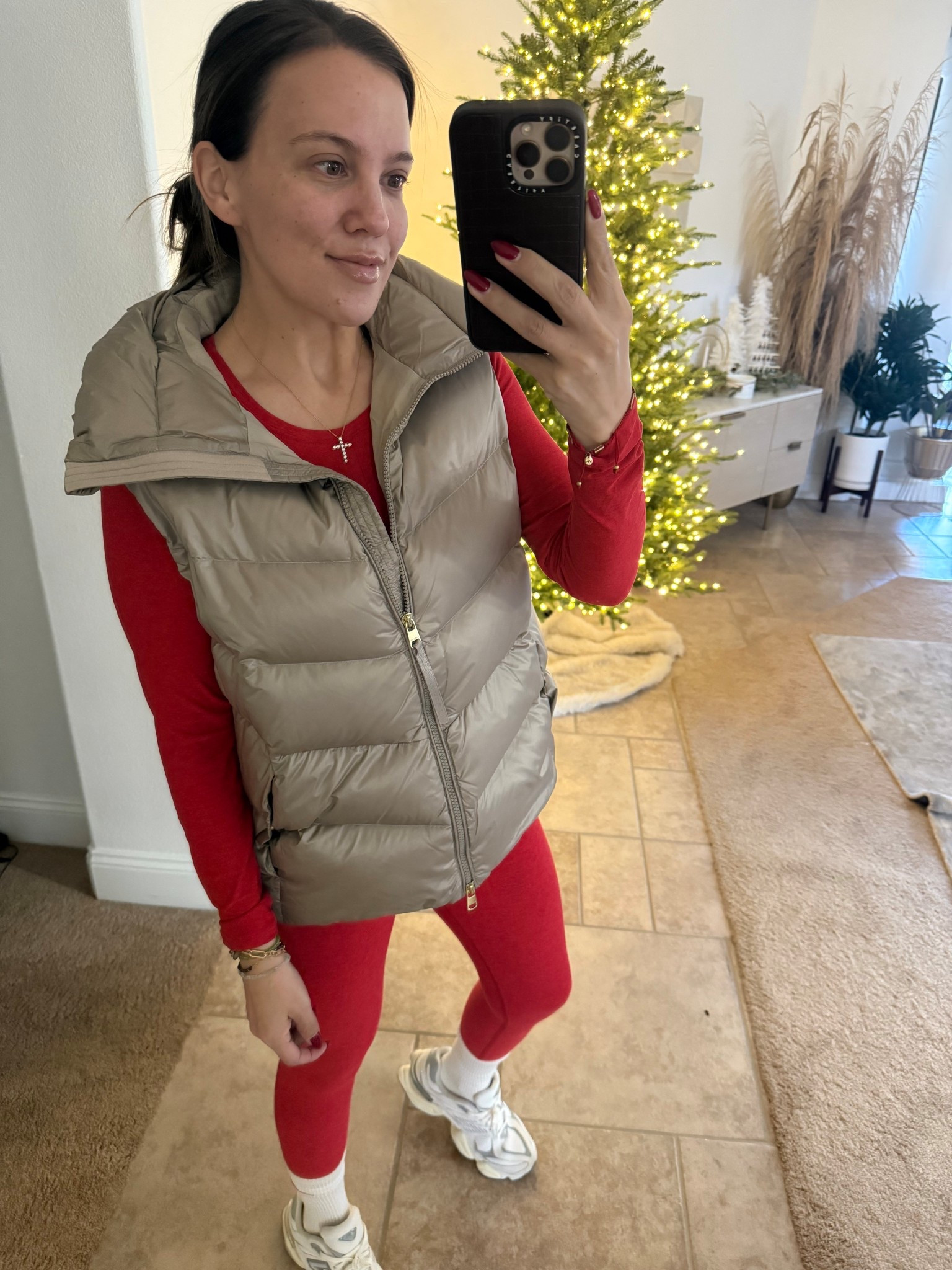 this amazing vest is selling out fast! i’m wearing size medium 