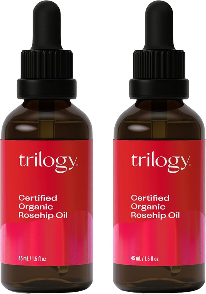 Trilogy Certified Organic Rosehip Oil Duo, Intensive Nourishment, Improves Appearance of Scars, S... | Amazon (US)