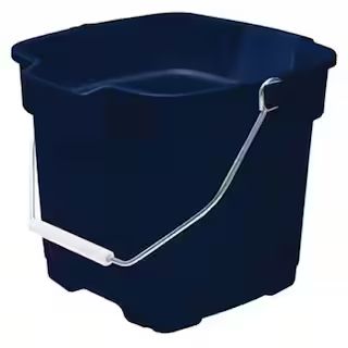Rubbermaid Roughneck 3-3/4 Gal. Royal Blue Plastic Bucket FG287100ROYBL - The Home Depot | The Home Depot