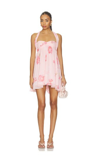 MAJORELLE Jules Mini Dress in Pink. - size XS | Revolve Clothing (Global)