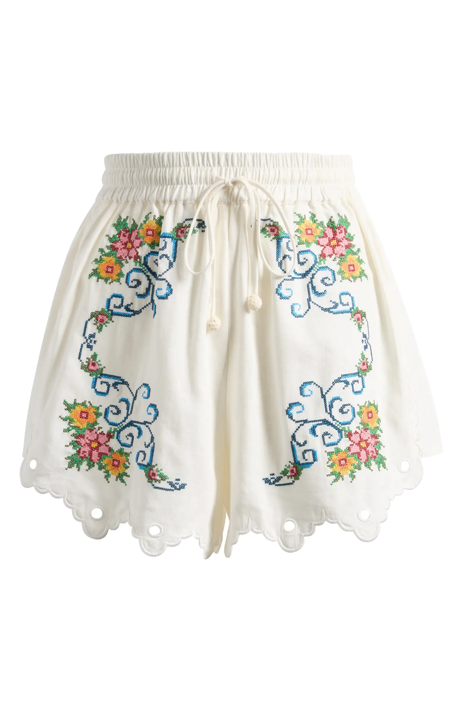 Grandma's Treasure Linen Blend Shorts | Nordstrom