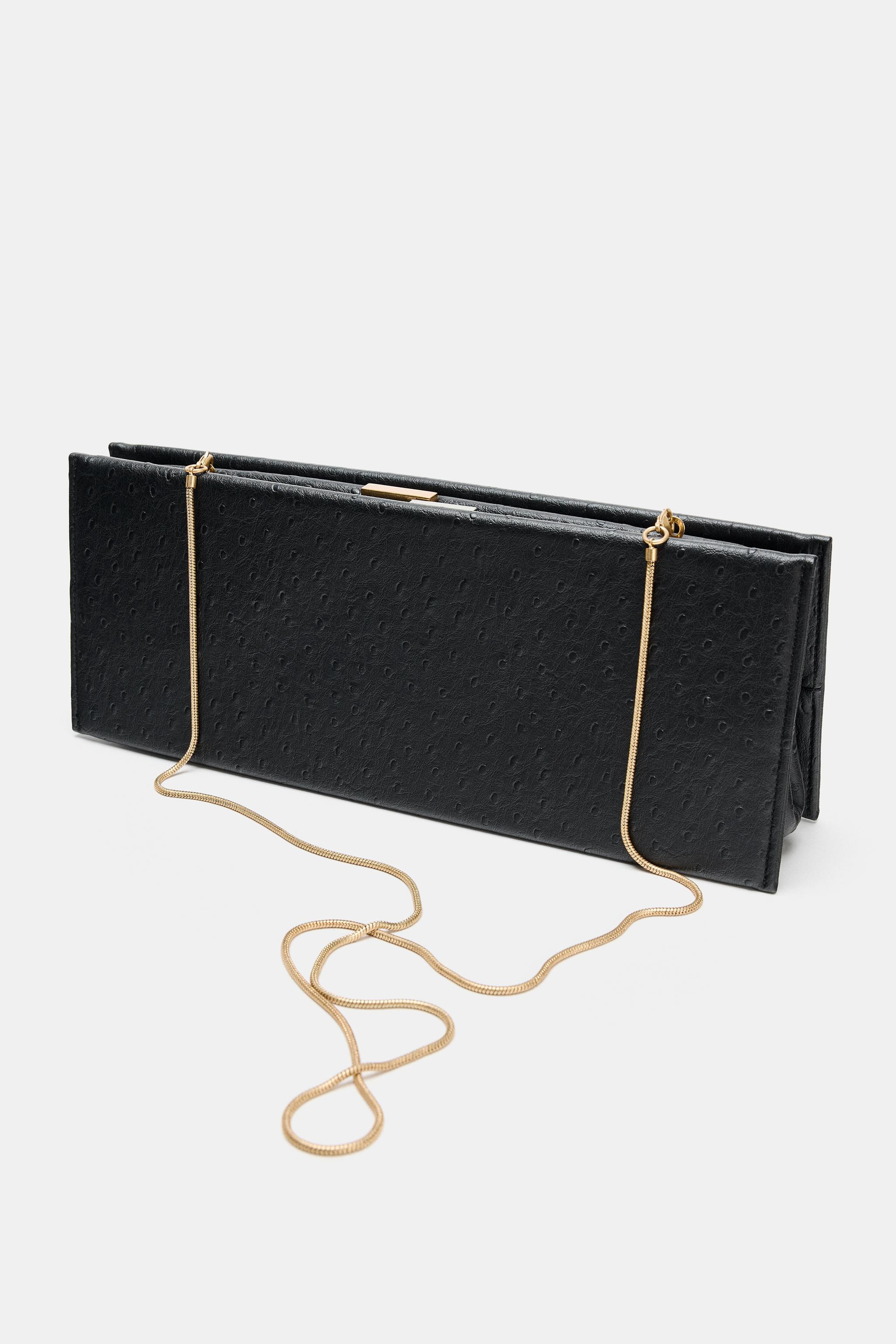 EMBOSSED LONG CLUTCH | Zara US