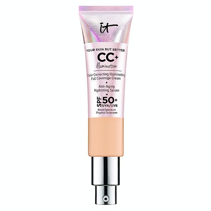 IT Cosmetics Your Skin But Better CC+ Cream Illumination, Neutral Medium (N) - Color Correcting C... | Amazon (US)