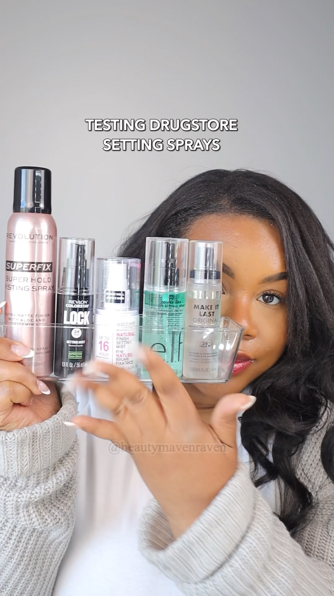 Testing drugstore setting sprays 

#LTKfindsunder50 #LTKbeauty