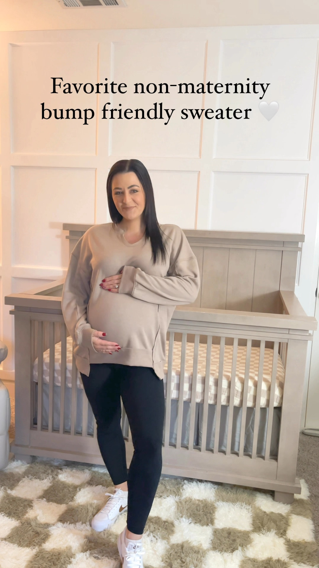 Favorite non maternity but bump friendly sweater. So many cute color choices!



#LTKStyleTip #LTKBump #LTKFindsUnder50