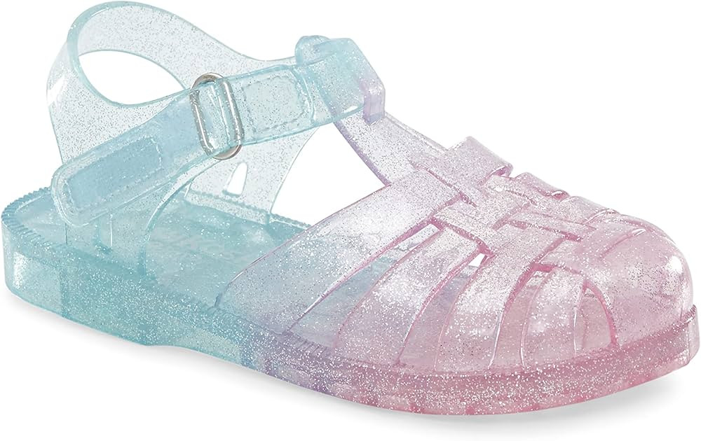 OshKosh B'Gosh Girls Marie Sandal, Purple, 8 Toddler | Amazon (US)