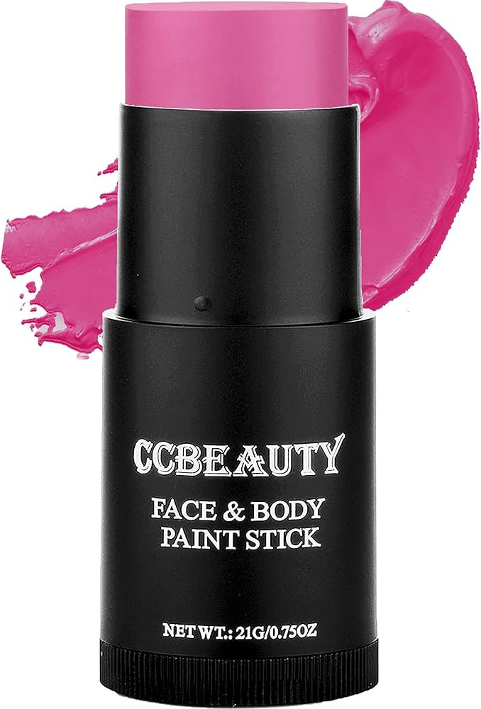 CCbeauty Hot Pink Face Paint Stick, Face Painting Kit, Full Coverage SFX Makeup Foundation, Profe... | Amazon (US)