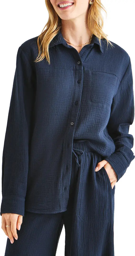 Splendid Kit Cotton Button-Up Blouse | Nordstromrack | Nordstrom Rack