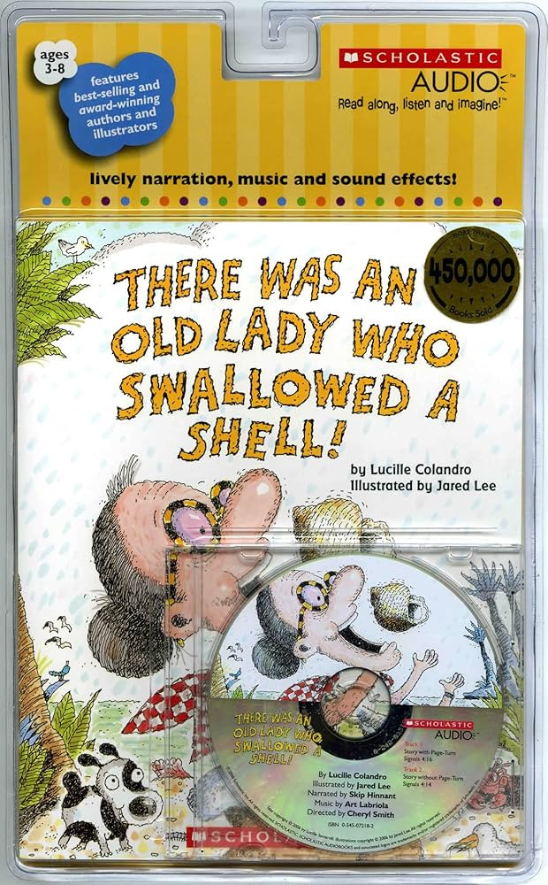 There Was an Old Lady Who Swallowed a Shell! (There Was an Old Lady [Colandro]) | Amazon (US)
