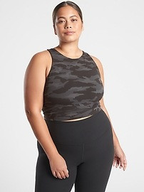 Conscious Crop Printed D&#45DD+ | Athleta