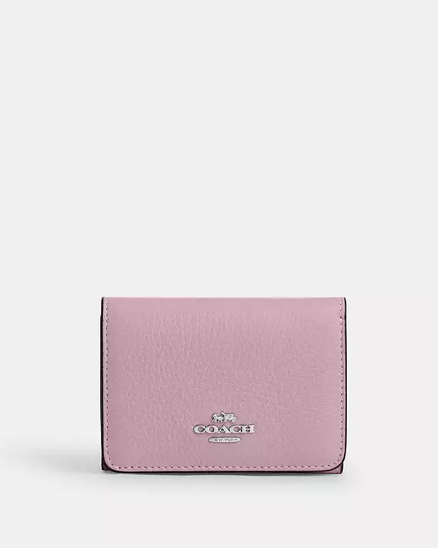 Card Holder Wallet In Signature Canvas | Coach Outlet US
