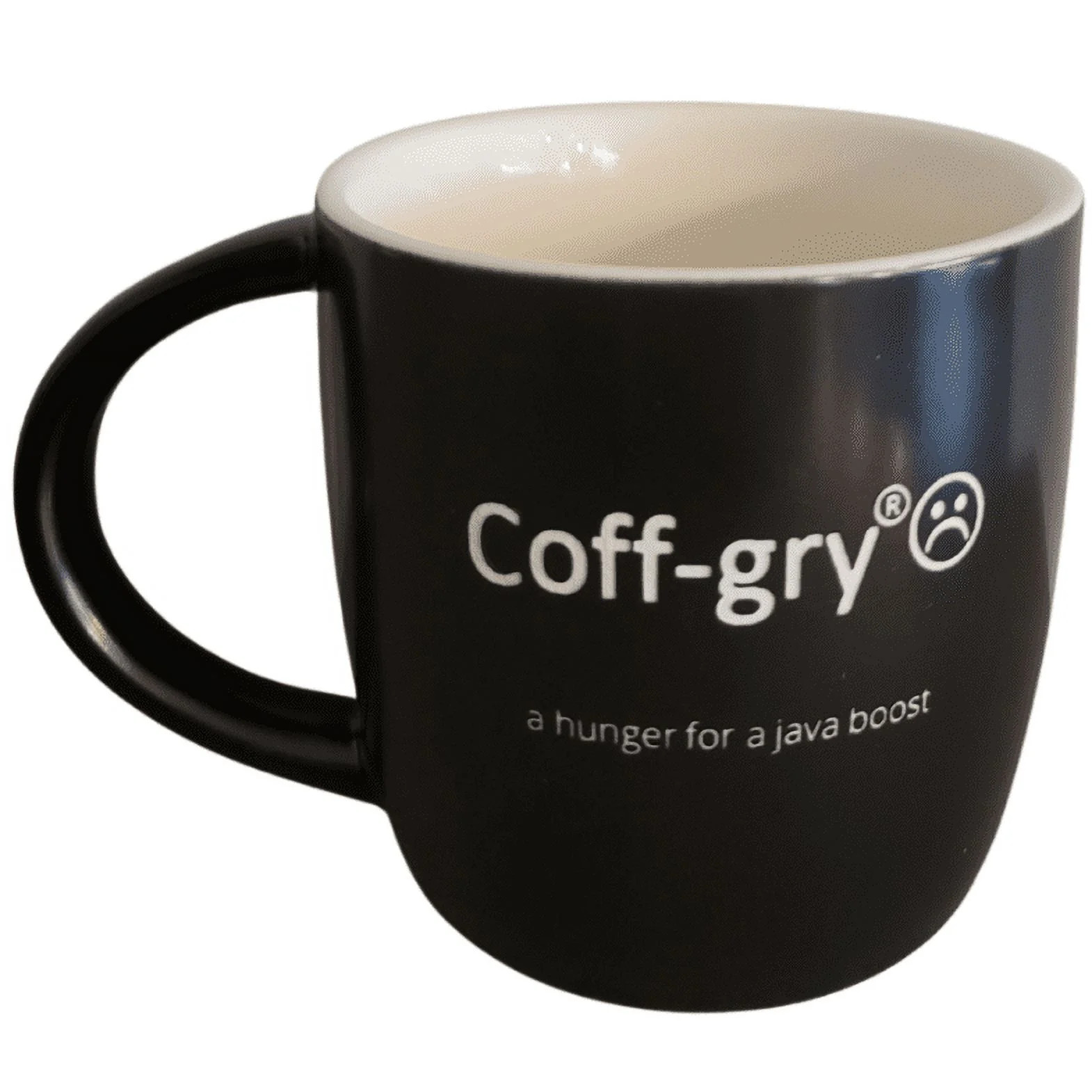 Coff-Gry Laser Engraved 12oz Black Ceramic Coffee Mug | Walmart (US)
