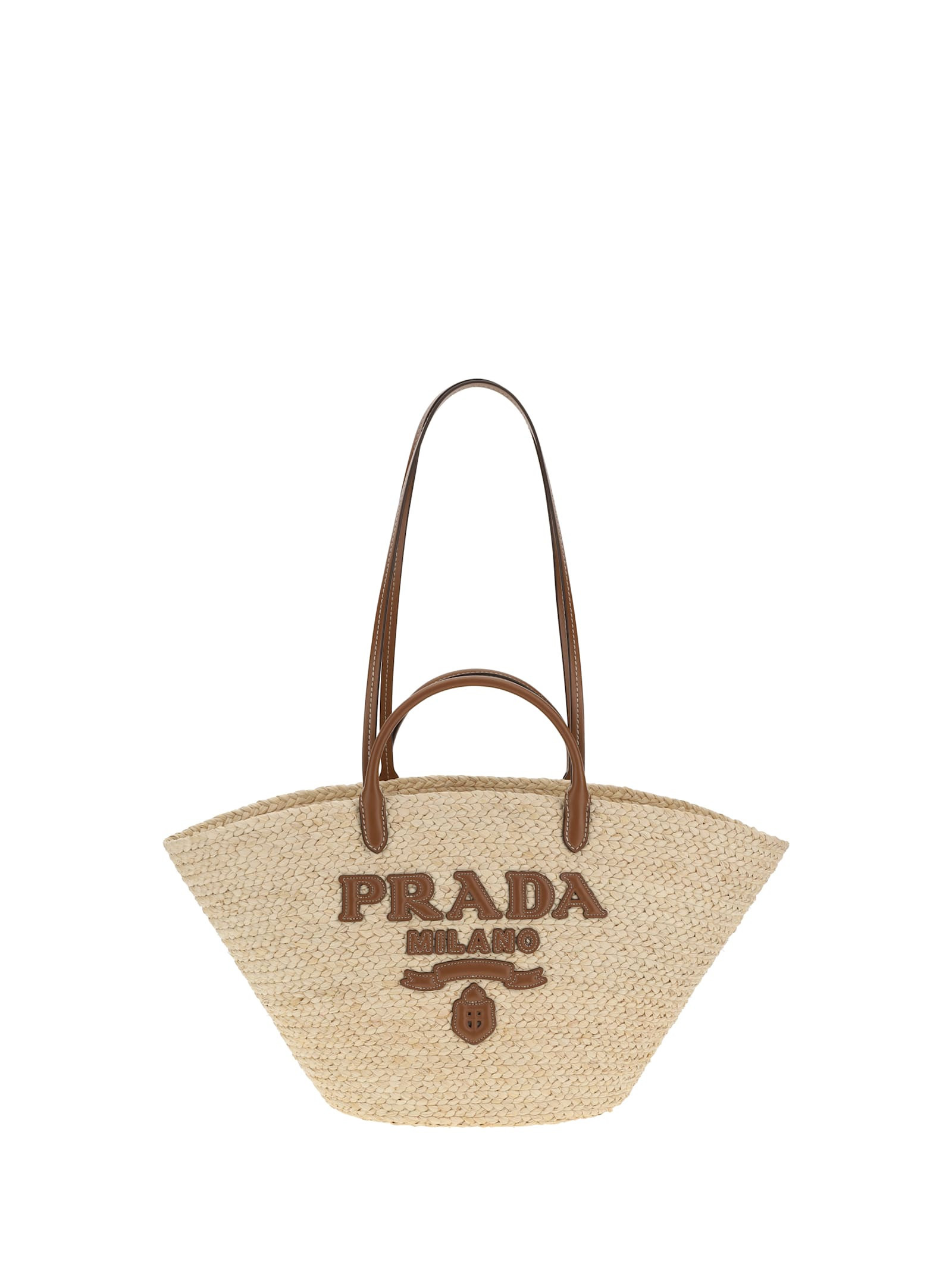 Prada Raffia Tote Bag | Italist.com US