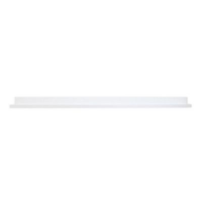 InPlace 60-Inch Floating Shelf Ledge in White | Bed Bath & Beyond
