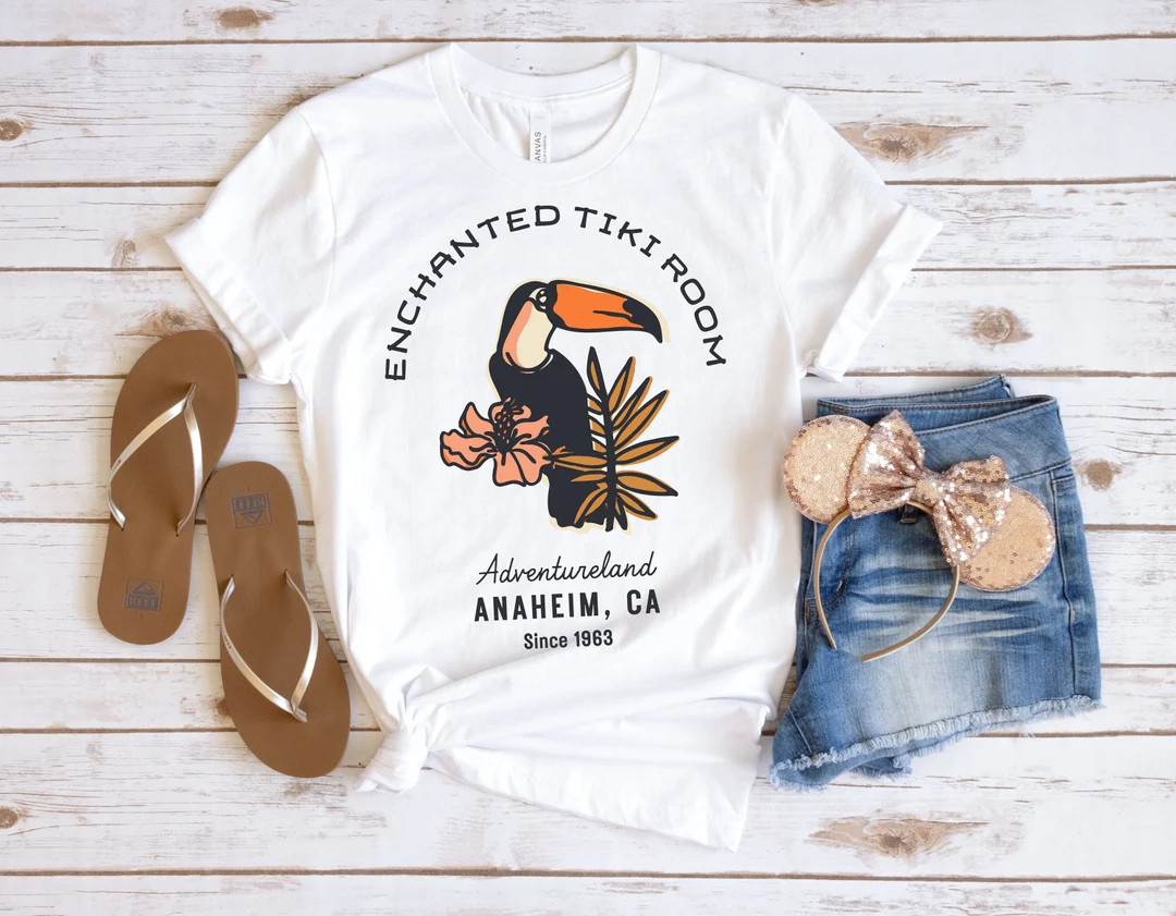 Enchanted Tiki Room T-shirt Disneyland Disney's Enchanted - Etsy | Etsy (US)
