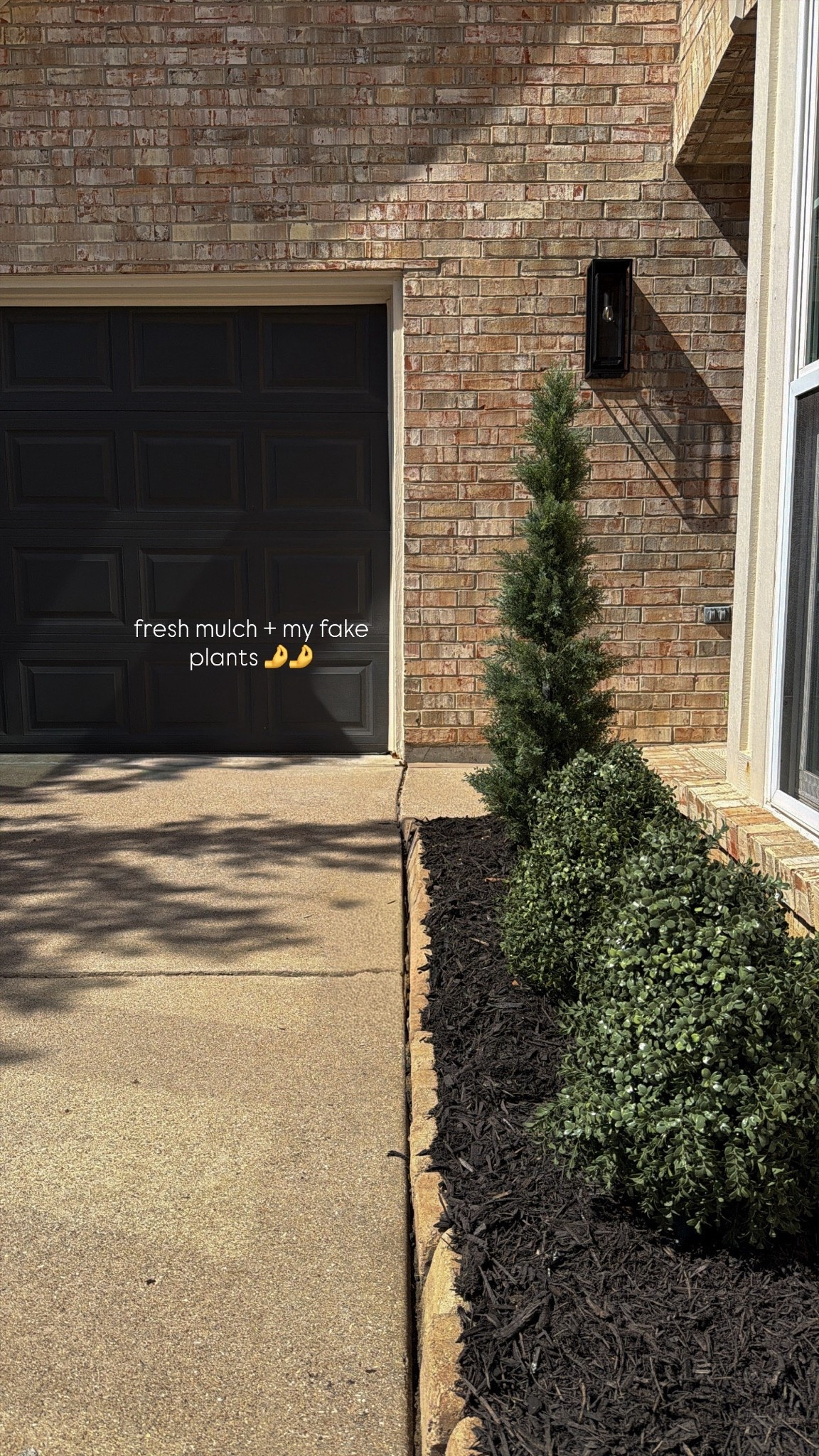 The faux outdoor plants we love out front!! Also linked this Amazon porch light!

#LTKHome #LTKSeasonal
