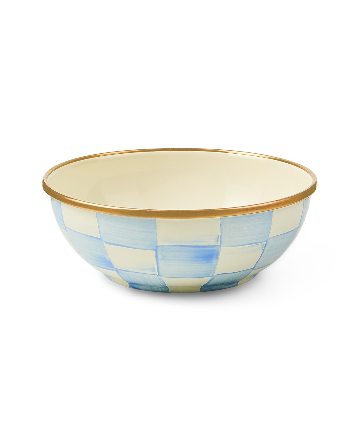 MacKenzie-Childs Check Everyday Bowl - Sky Blue | Macy's