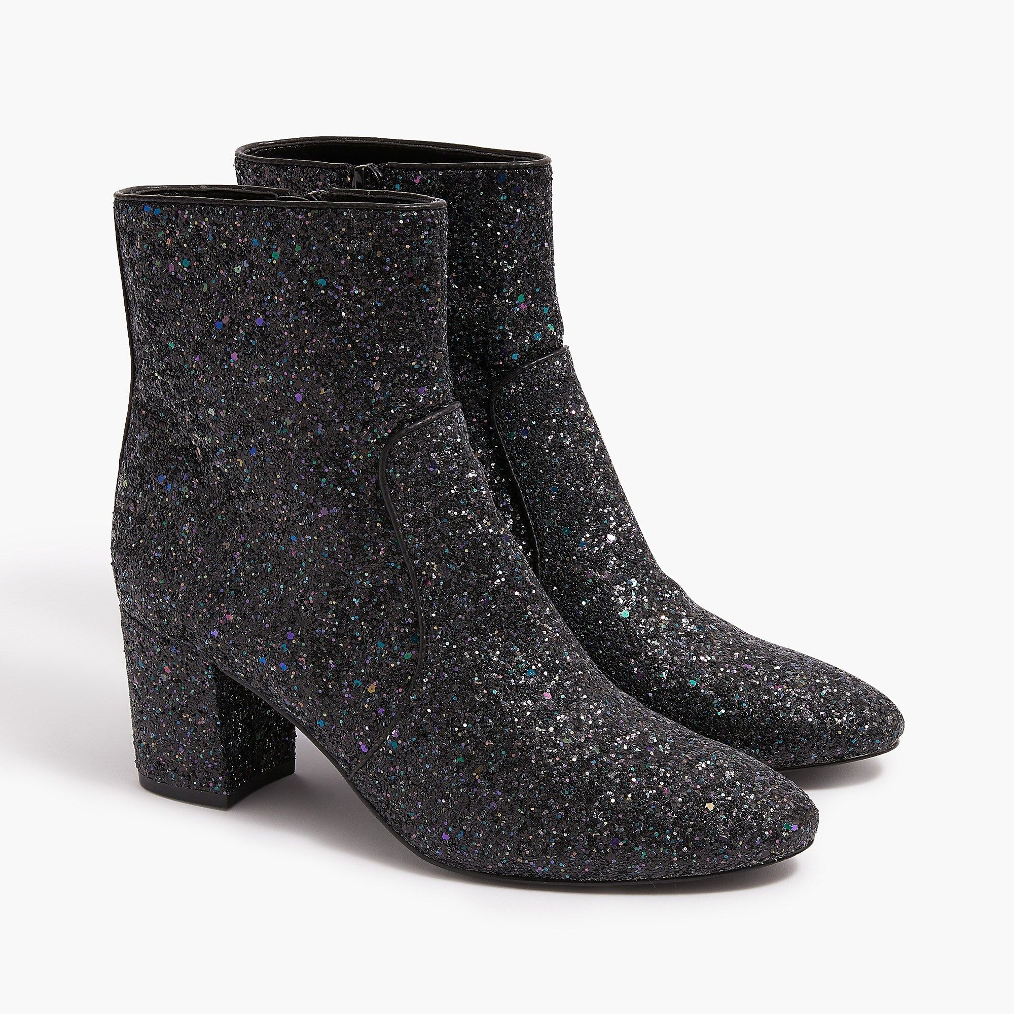 Glitter ankle boots | J.Crew Factory