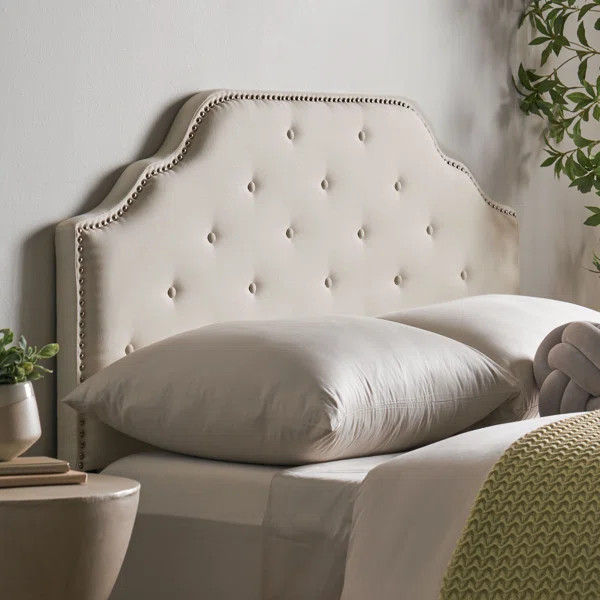 Brooke-Elise Upholstered Metal Panel Headboard | Wayfair North America