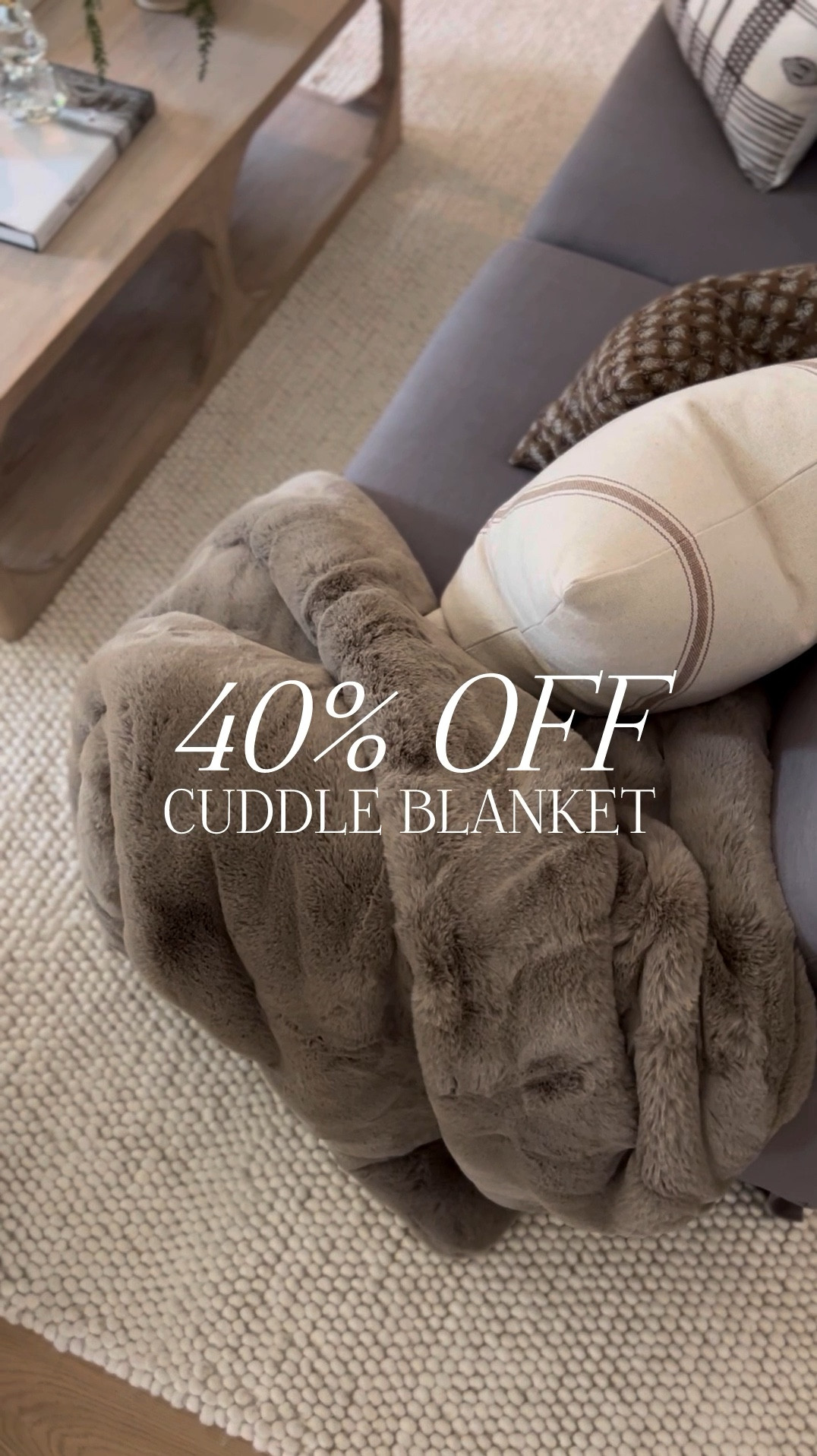 Creating cozy holiday moments at home with the dreamiest Cuddle Blanket from @cozyearth. Whether it's movie marathons, gift wrapping, or sipping tea by the tree, this essential is pure holiday magic. Treat yourself (or someone you love!) with 40% OFF using code CE-WHOLEISTIC. Trust me, cozy never looked—or felt—this good! #cozyearthpartners #cozyearth


#LTKHome #LTKGiftGuide #LTKHoliday