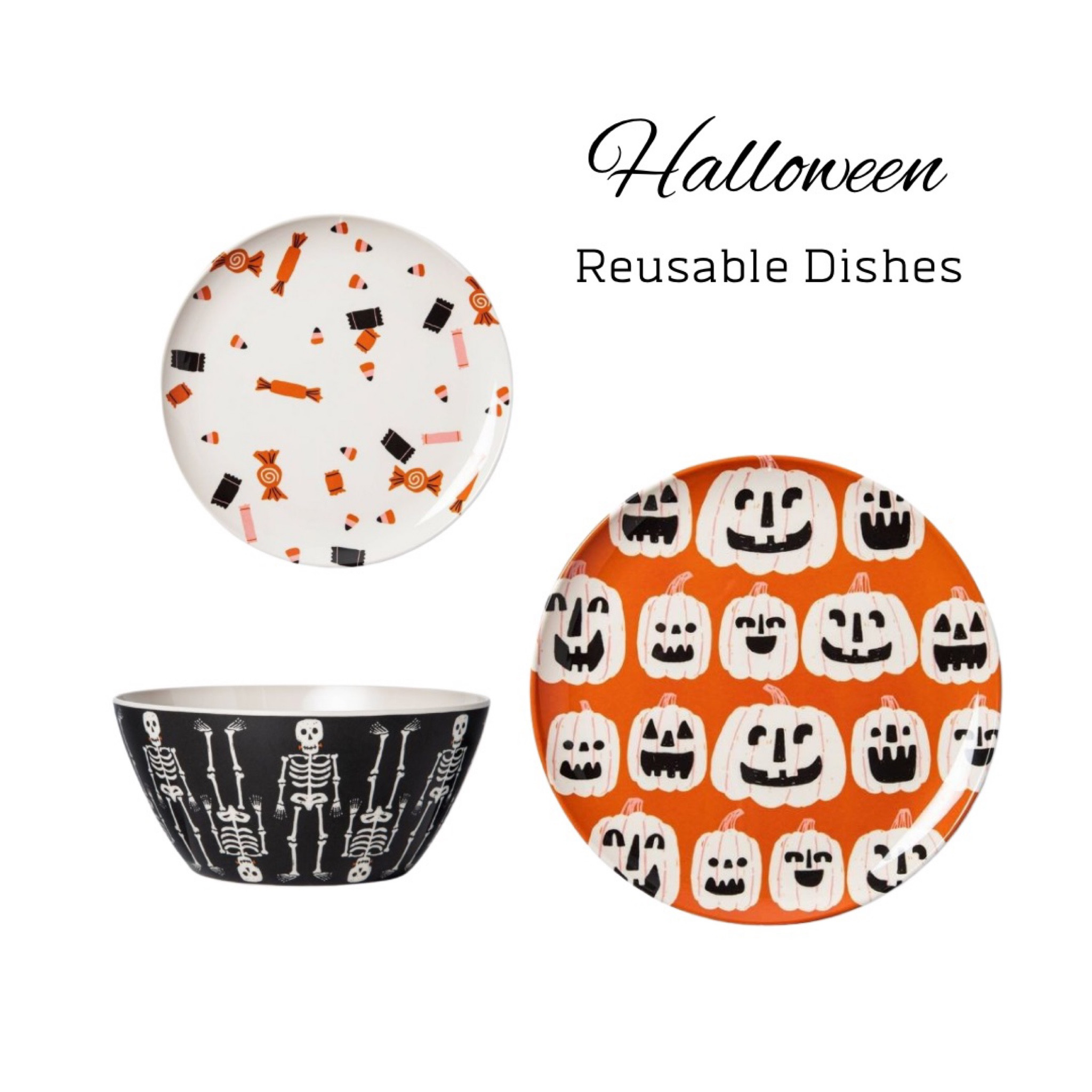 3$ Halloween dish set from target! 

#LTKSale #LTKhome #LTKSeasonal