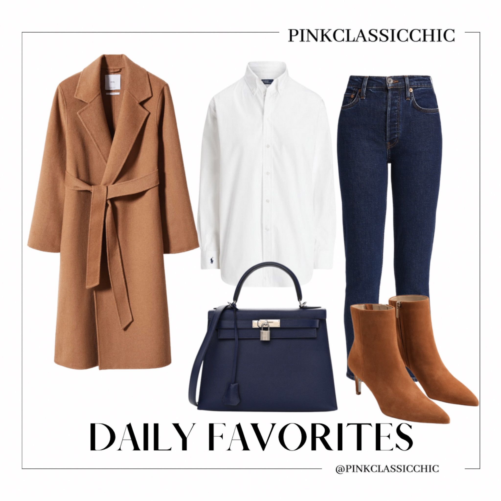 Camel coat, winter coat, winter styles, redone jeans, jeans, Ralph Lauren, button down shirt, classy styles, casual styles, casual looks, casual fashion, Sam Edelman, booties, brown boots #competition

#LTKstyletip #LTKsalealert #LTKSeasonal