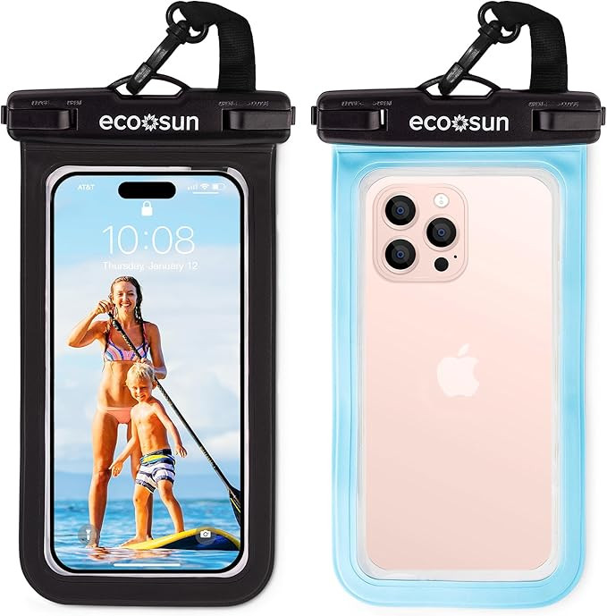 Eco Sun Waterproof Phone Pouch (2-Pack) — Designed in Hawaii — Case Fits All iPhones (incl. 1... | Amazon (US)