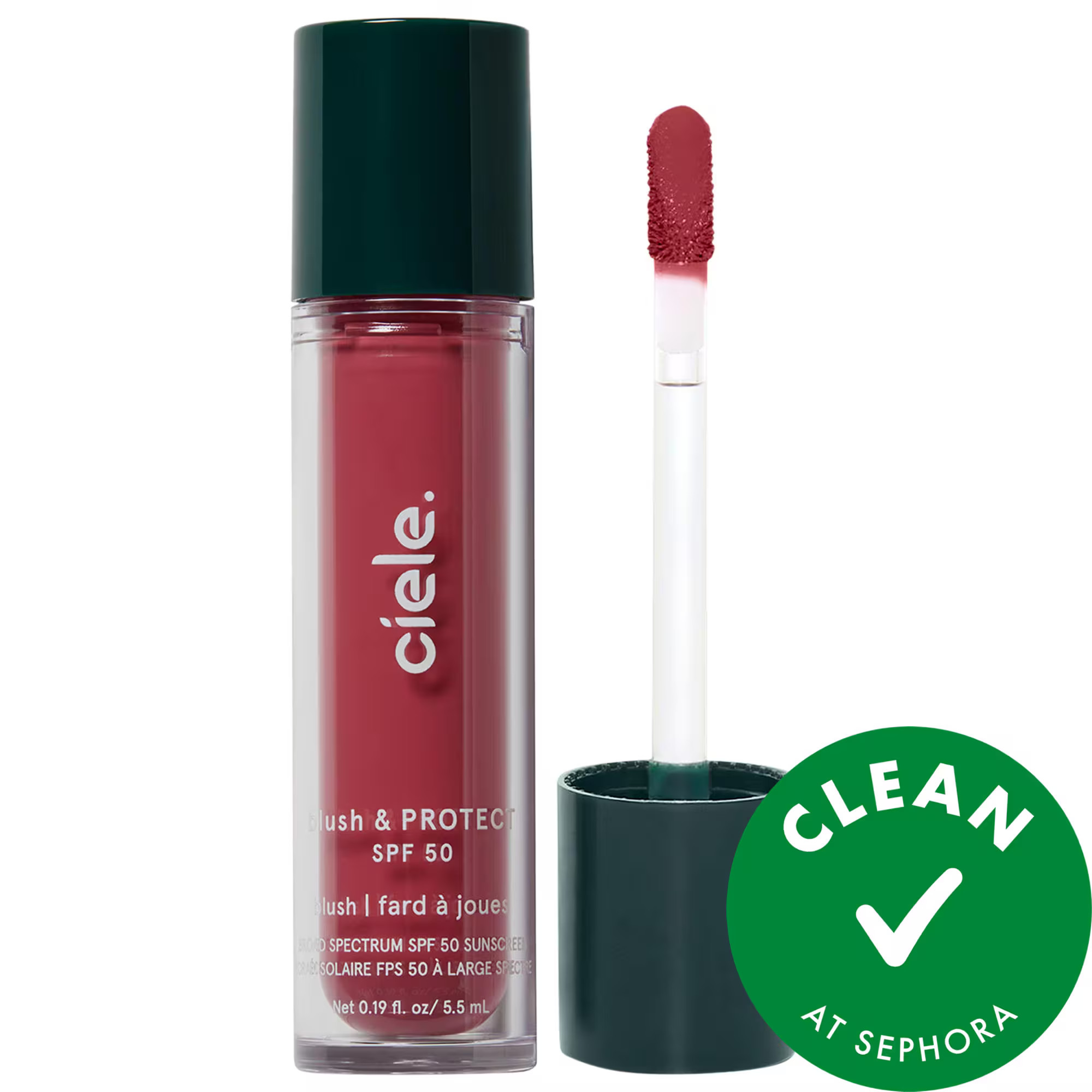 ciele blush & PROTECT SPF 50+ liquid blush Berri 0.19 oz/5.5 mL | Sephora (US)