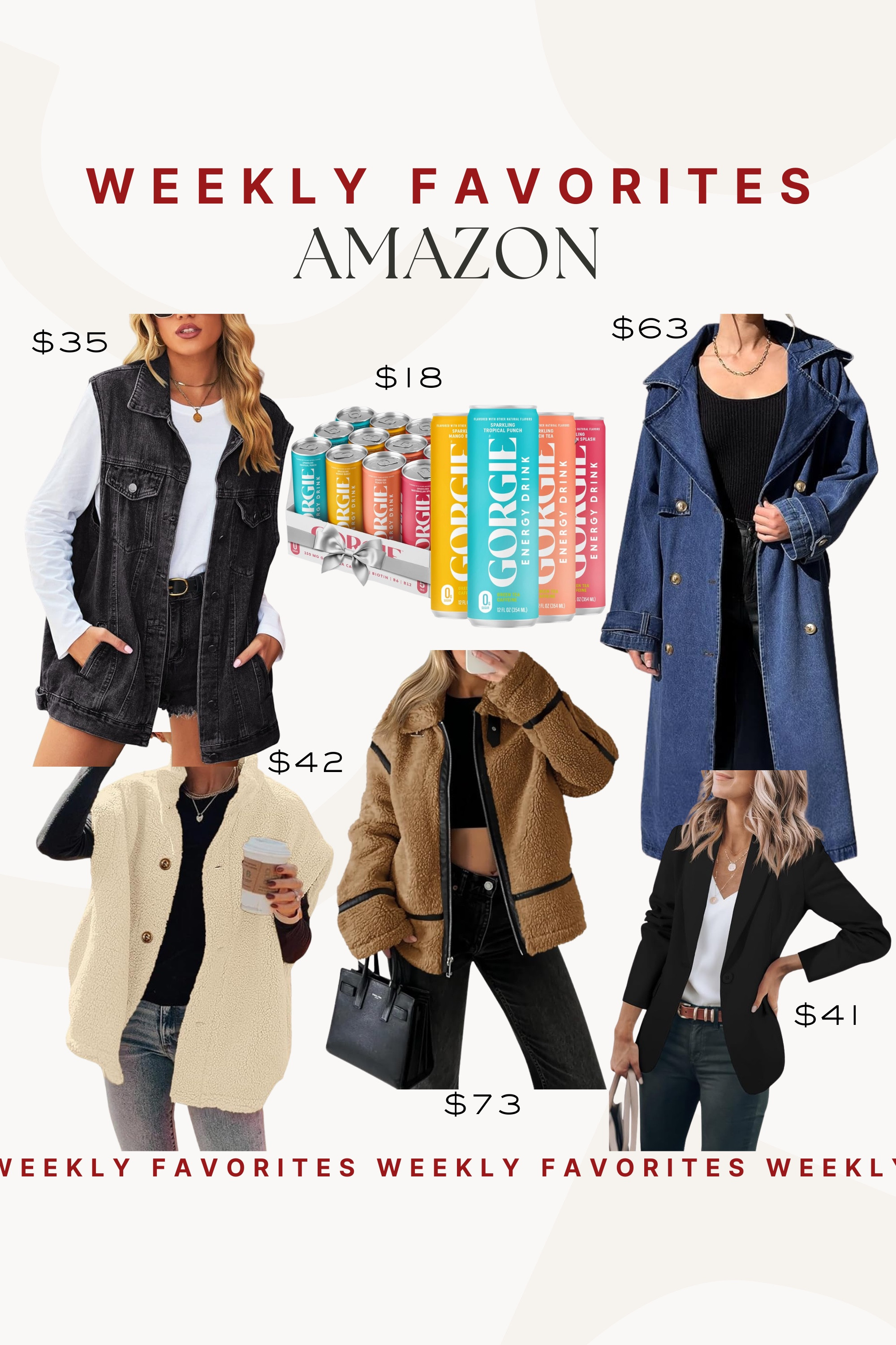 Amazon weekly favorites! This drink is soooo good, definitely a must!!
Amazon favorites, Amazon fashion, Amazon outfits

#LTKHoliday #LTKStyleTip #LTKSeasonal