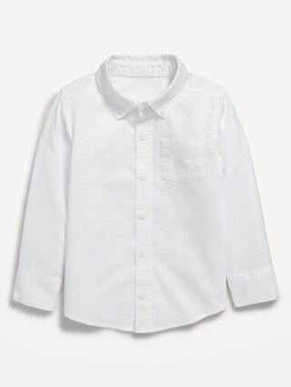 Oxford Long-Sleeve Shirt for Toddler Boys | Old Navy (US)