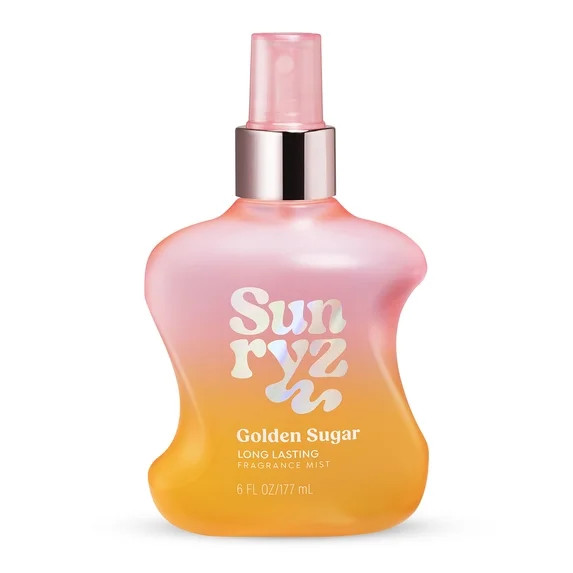 Sunryz Golden Sugar Long-Lasting Fragrance Body Mist, 6 fl oz | Walmart (US)