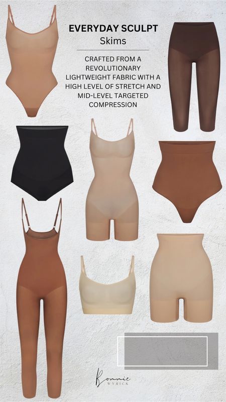 NEW Everyday Sculpt shapewear from Skims! Made from a revolutionary lightweight fabric with high stretch and targeted compression. 🖤 Shapewear | Midsize Shapewear | Underwear | Size Inclusive Underwear | Curvy Shapewear

#LTKcurves #LTKstyletip #LTKunder100