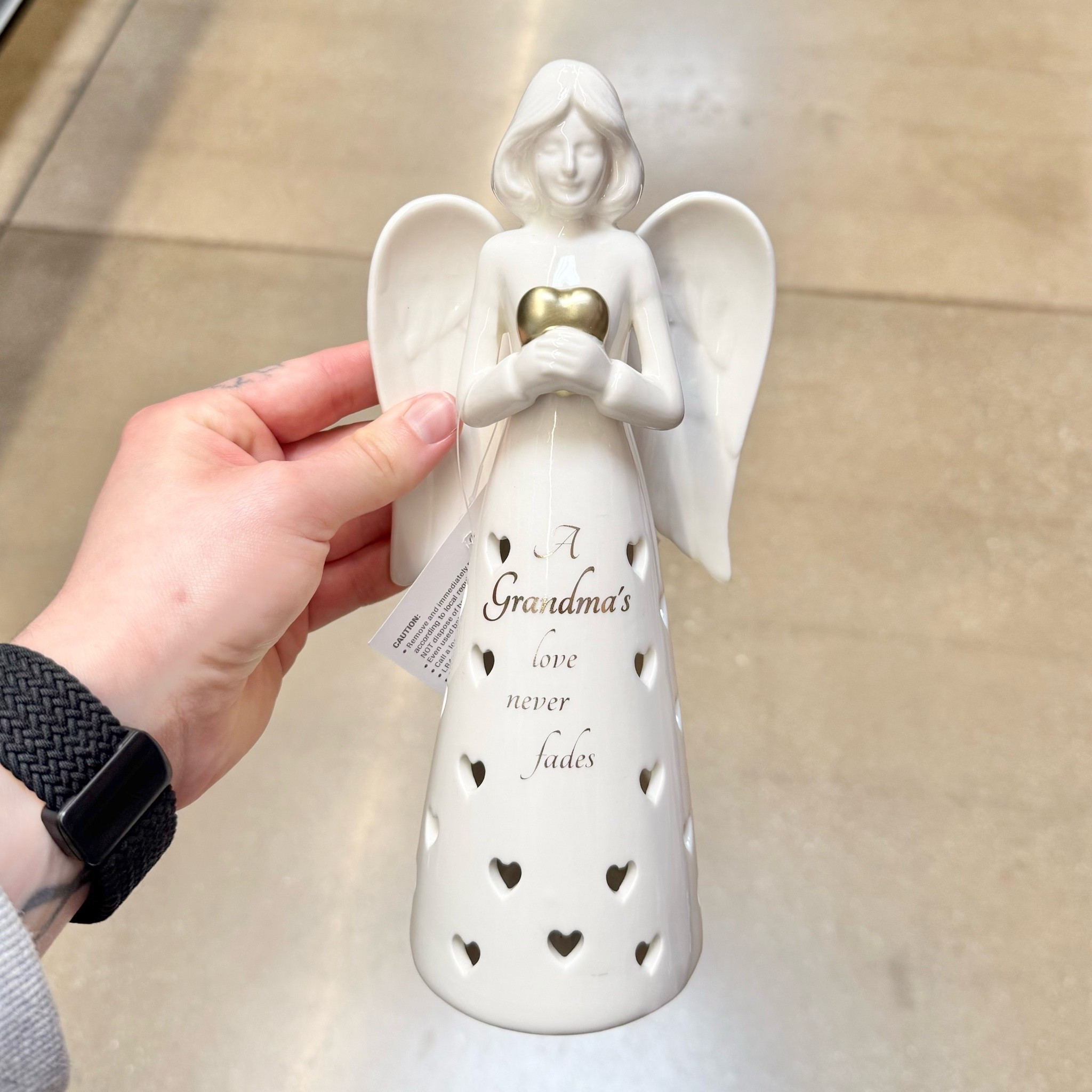 @walmart 
LED Grandma's Love Angel Decoration, White, 8"
$9.97

#LTKMothersDay