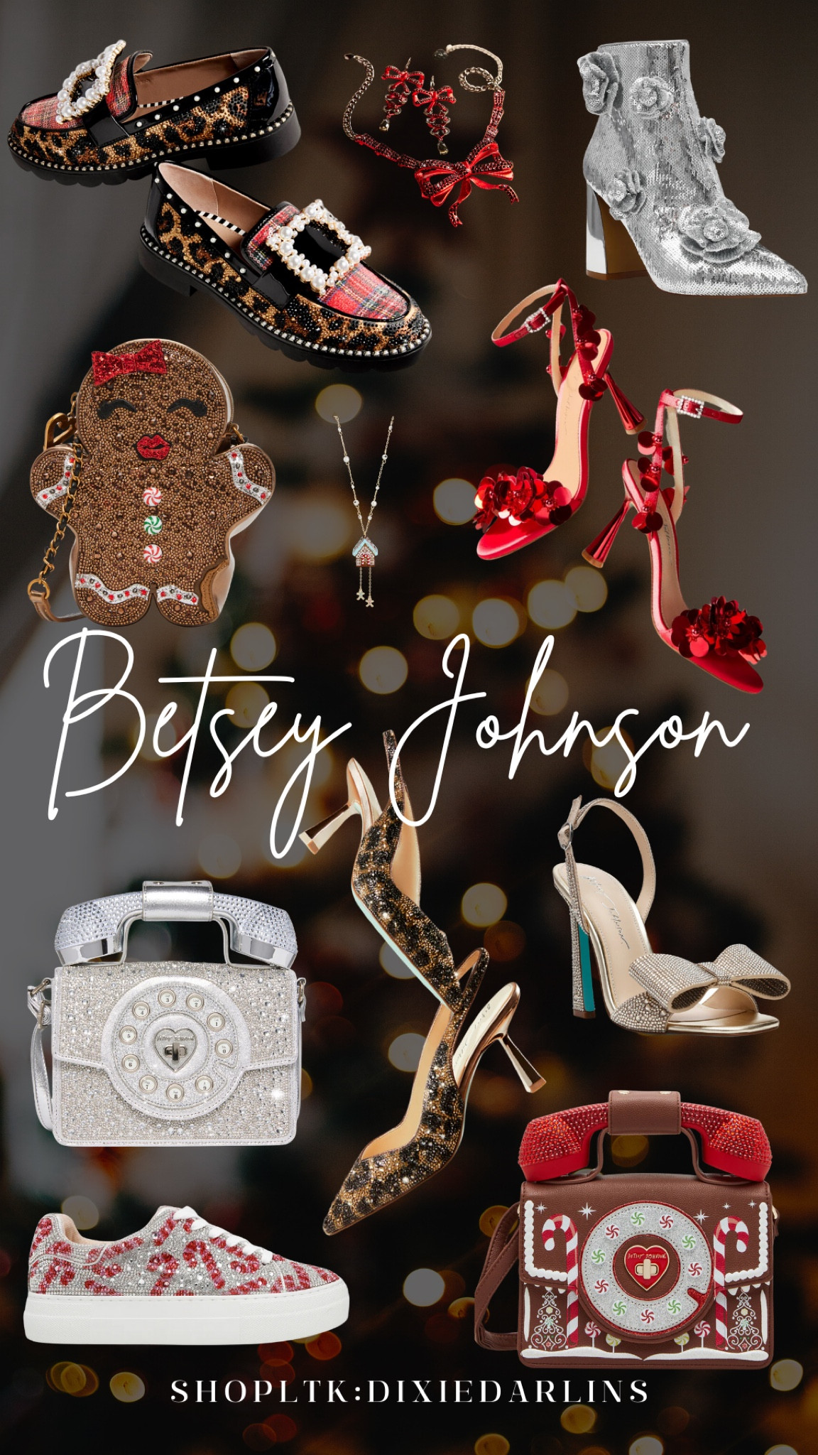 Oh my goodness y’all • look at all this holiday bling from Betsey Johnson!  *Add to cart* all! 

#LTKHoliday #LTKParties #LTKSeasonal