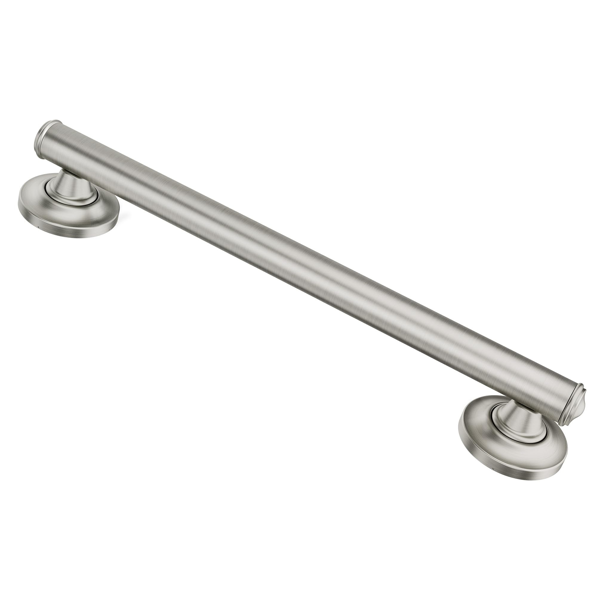 Moen LR8724D1GBN Bathroom Safety 24-Inch Designer Bathroom Grab Bar with Curled Grip, Brushed Nic... | Amazon (US)