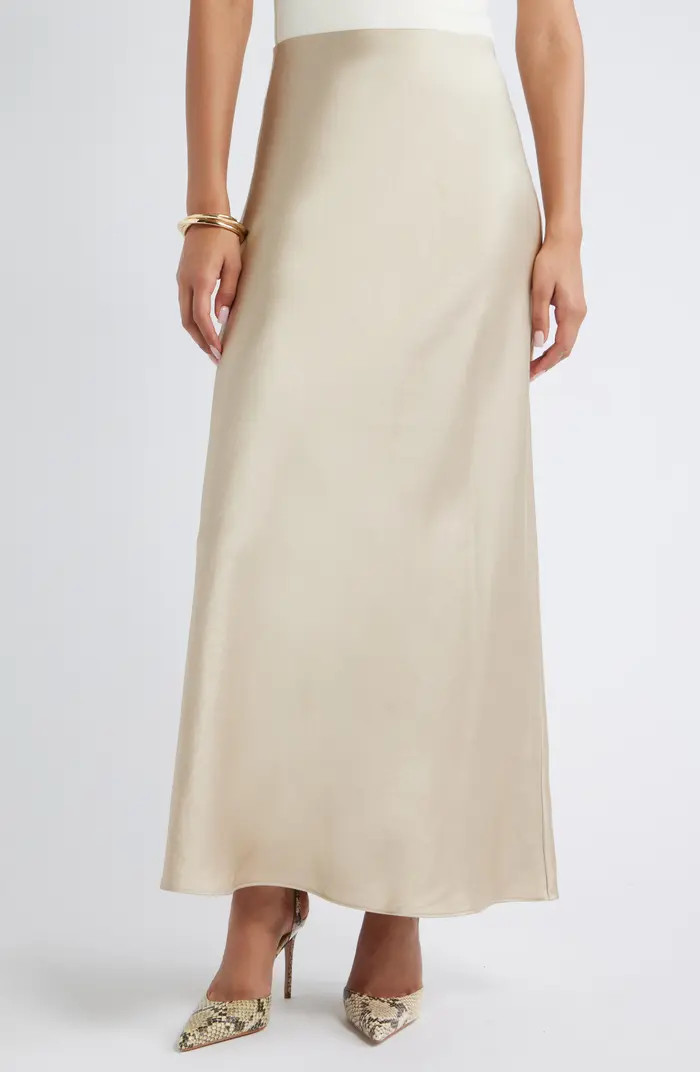 Satin Maxi Skirt | Nordstrom