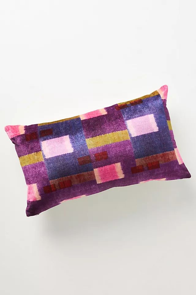 Vibrant Velvet Pillow | Anthropologie (US)