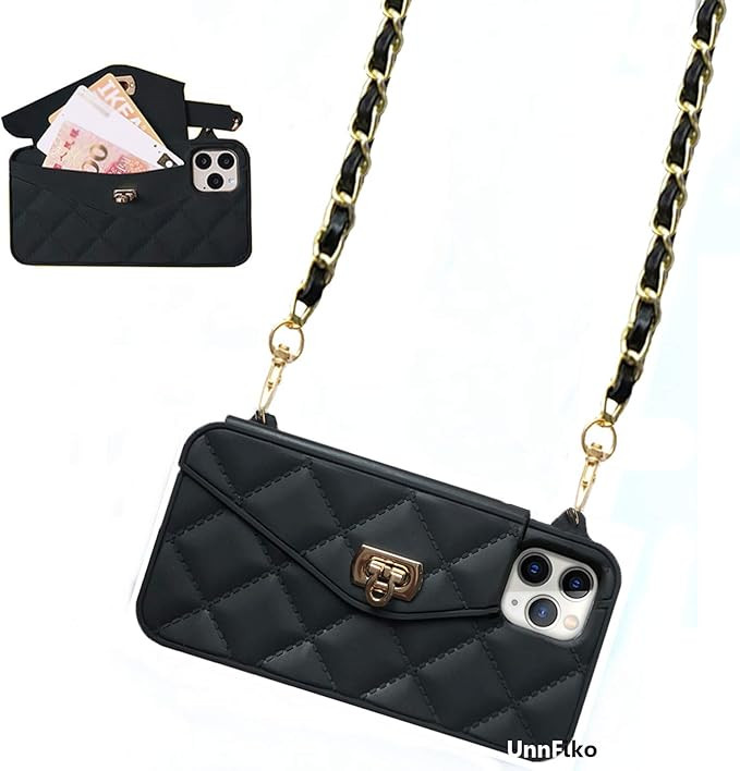 UnnFiko Wallet Case Compatible with iPhone 12 Pro Max, Cute Light Luxury Bag Design, Purse Flip C... | Amazon (US)