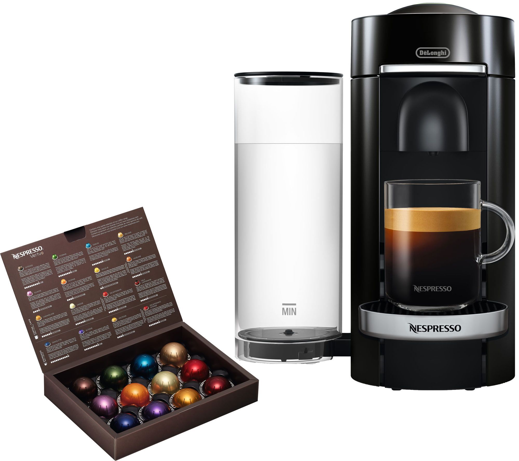 Nespresso Vertuo Plus Deluxe Coffee Machine b yDeLonghi - QVC.com | QVC