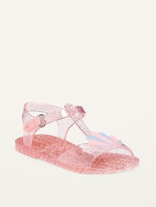 T-Strap Jelly Sandals for Toddler Girls | Old Navy (US)