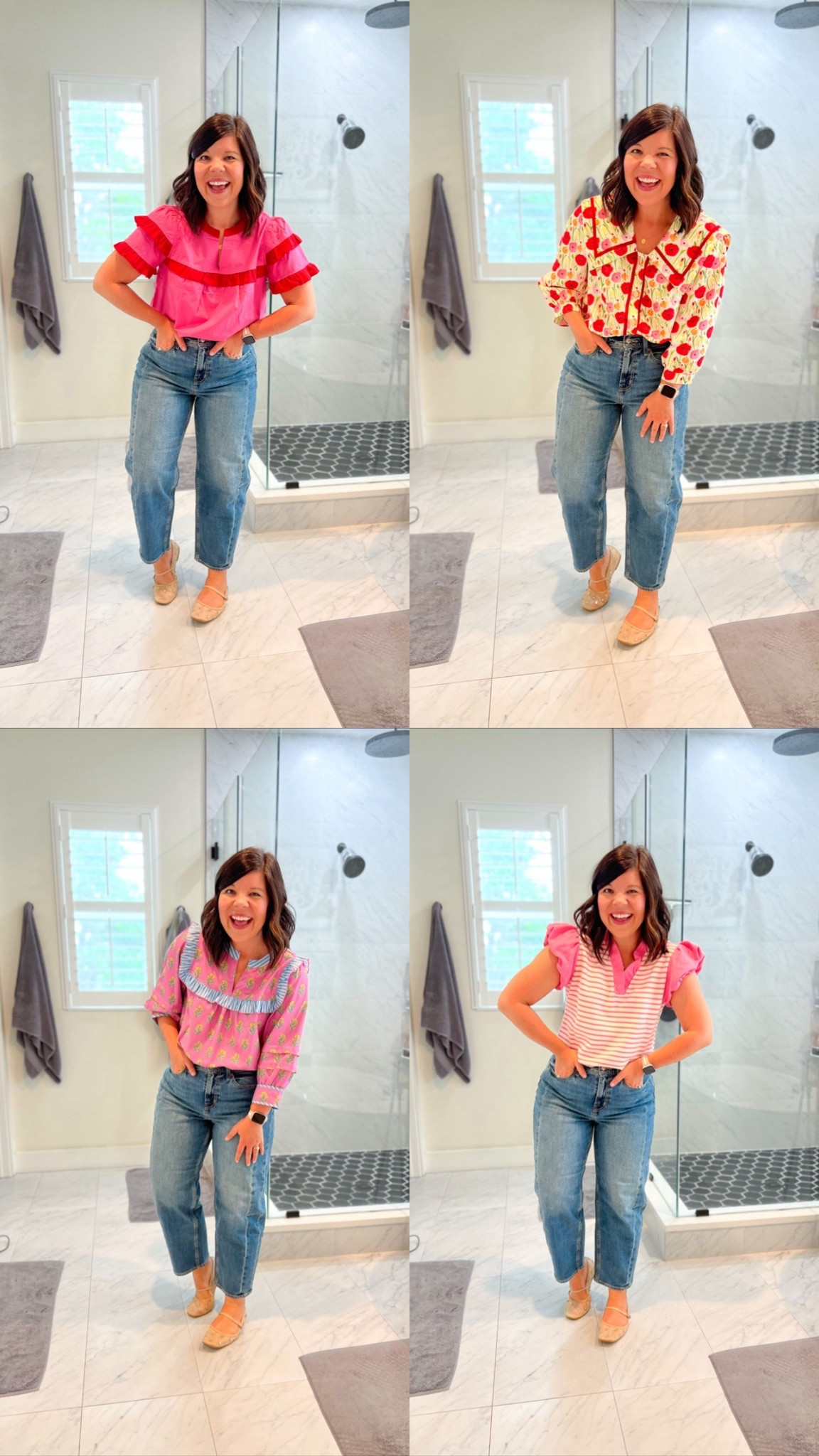 Size 8 in jeans
Size small in tops

Old Navy BOGO (free!!)

#LTKFindsUnder50 #LTKSeasonal #LTKSaleAlert