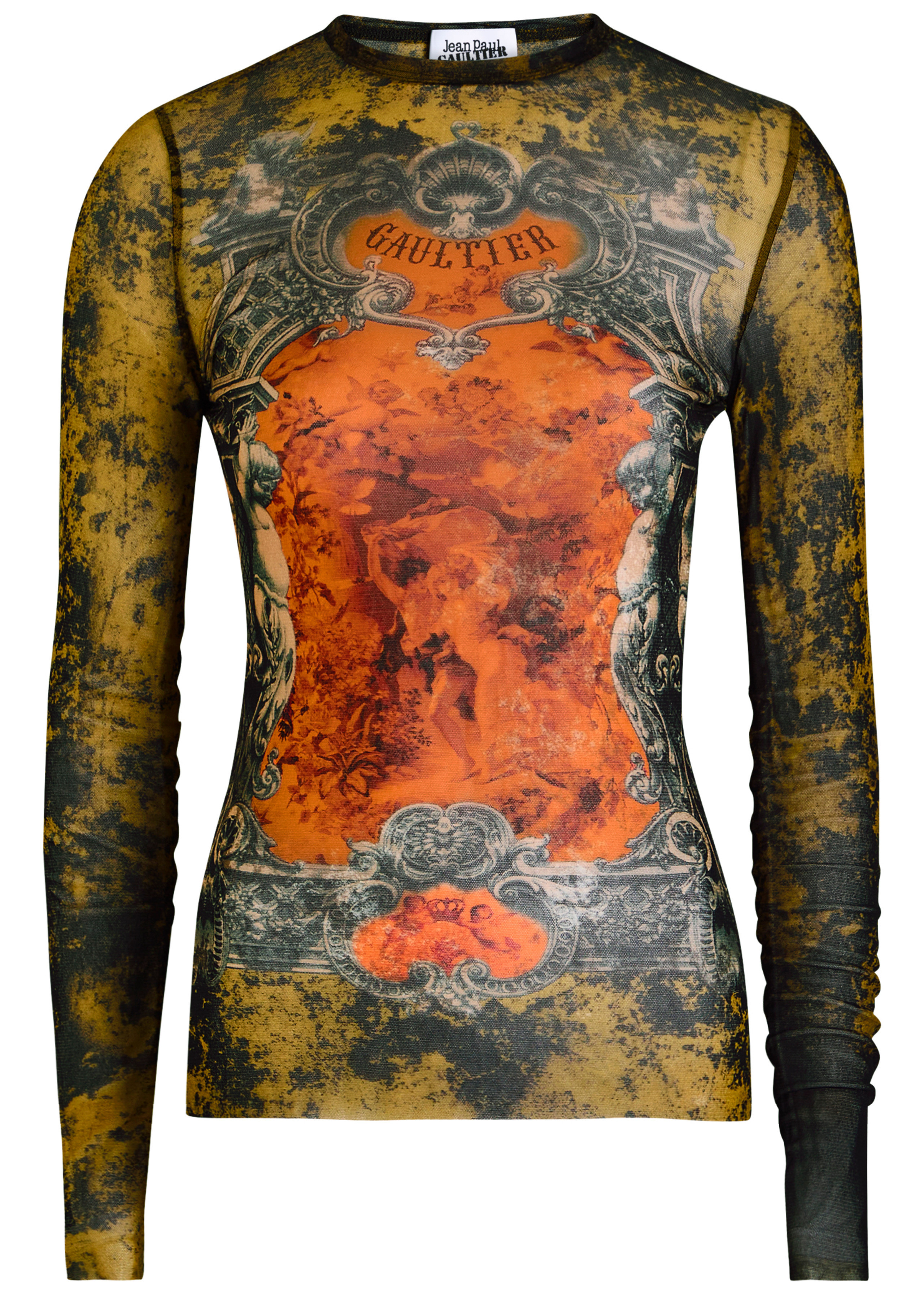 Printed mesh top | Harvey Nichols