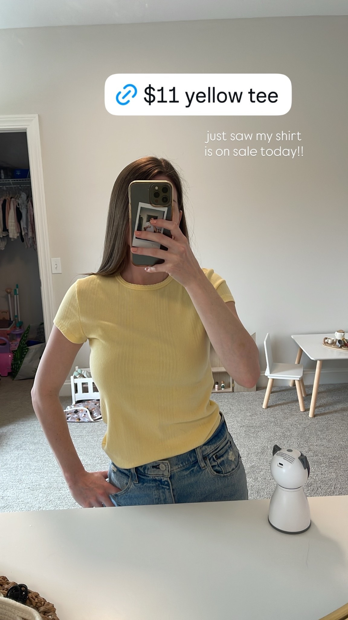 just saw my shirt 
is on sale today!!